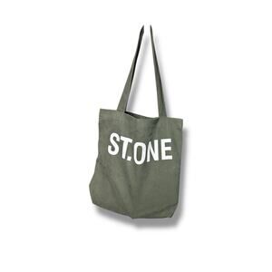 Allen Stone St. One Olive Green Canvas Tote Bag Concert Music Merch Soul Singer